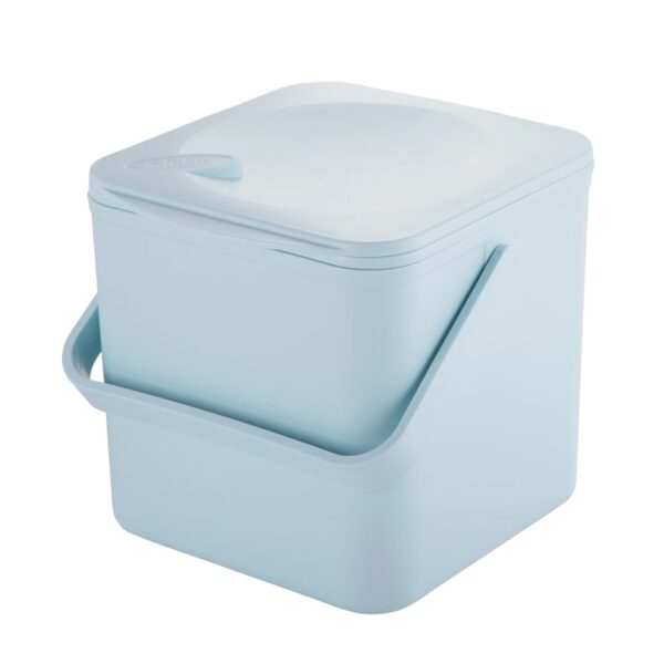Minky Food Caddy 3.5L – Slate Blue, Eco-Friendly 100% Recycled Kitchen Waste, Peg & Craft Organizer 2 Minky Food Caddy 3.5L – Slate Blue, Eco-Friendly 100% Recycled Kitchen Waste, Peg & Craft Organizer