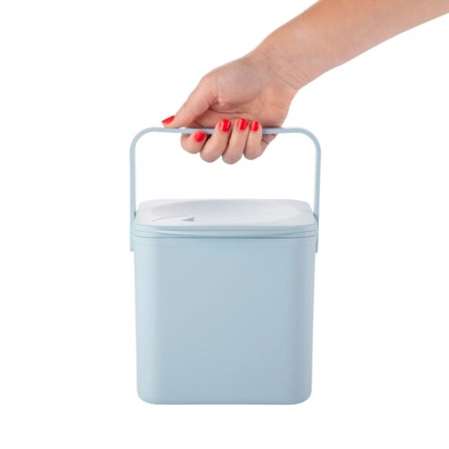 Minky Food Caddy 3.5L – Slate Blue, Eco-Friendly 100% Recycled Kitchen Waste, Peg & Craft Organizer 8 Minky Food Caddy 3.5L – Slate Blue, Eco-Friendly 100% Recycled Kitchen Waste, Peg & Craft Organizer