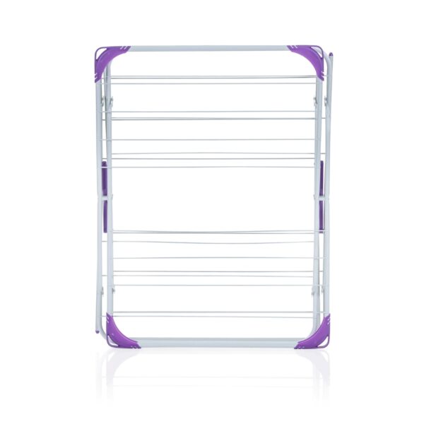 Minky Essential 3 Tier Airer – Foldable Indoor Clothes Drying Rack with 14m Drying Capacity & Non-Slip Feet 2 Minky Essential 3 Tier Airer – Foldable Indoor Clothes Drying Rack with 14m Drying Capacity & Non-Slip Feet