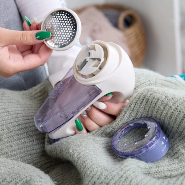 Minky Bobble Remover – Fabric Shaver for Removing Lint, Pills & Fuzz from Clothes 3 Minky Bobble Remover – Fabric Shaver for Removing Lint, Pills & Fuzz from Clothes