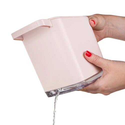Minky Kitchen Sink Tidy – Dusty Pink Plastic Organizer with Two Compartments & Removable Drip Tray 6 Minky Kitchen Sink Tidy – White Plastic Organizer with Two Compartments & Removable Drip Tray