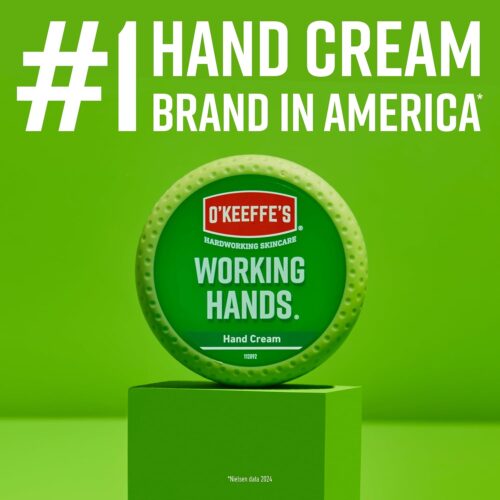 O'Keeffe's Working Hands Hand Cream 96g – Intensive Moisturizer for Dry, Cracked Skin 11 O’Keeffe’s Working Hands Hand Cream 96g – Intensive Moisturizer for Dry, Cracked Skin