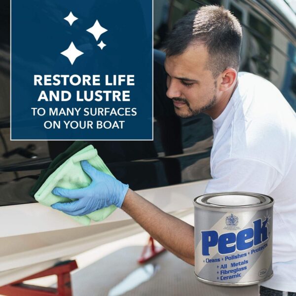 Peek Metal Polish 250ml Tin – Multi-Purpose Cleaning & Polishing Paste for All Metals 5 Peek Metal Polish 250ml Tin – Multi-Purpose Cleaning & Polishing Paste for All Metals