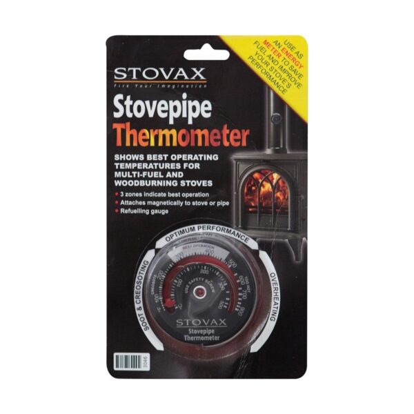SVX-3046 Stovax Stove Pipe Thermometer – Accurate Temperature Gauge for Safe & Efficient Stove Operation