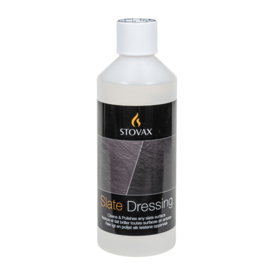 Stovax Slate Dressing Gel 500ml – Restores & Protects Natural Slate, Enhances Colour & Shine