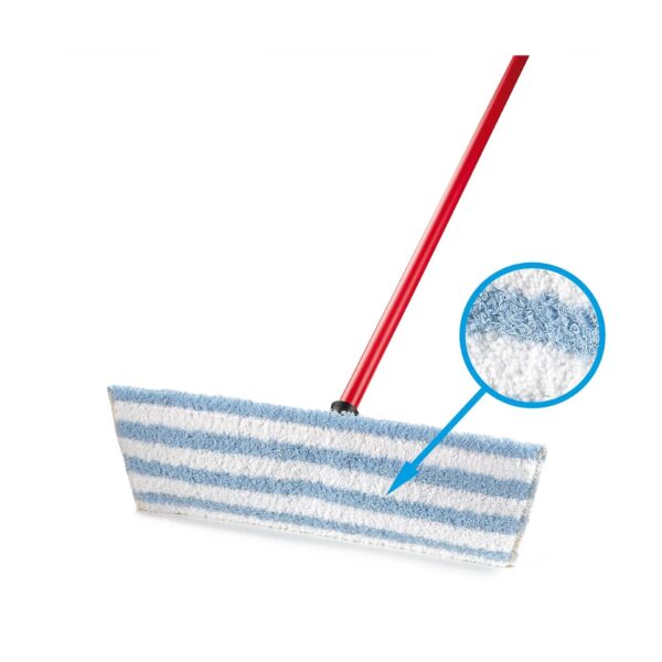 Vileda Active Max Microfibre Floor Mop – Extra Wide Head for Streak-Free Cleaning on Hard Floors 3 Vileda Active Max Microfibre Floor Mop – Extra Wide Head for Streak-Free Cleaning on Hard Floors