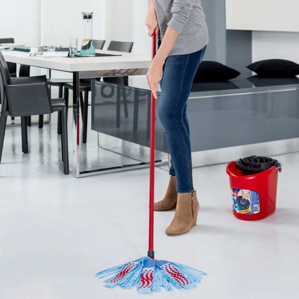 Vileda SuperMocio 3 Action XL Mop – Powerful Mop Head with 3 Cleaning Zones for Deep Floor Cleaning 1 Vileda SuperMocio 3 Action XL Mop – Powerful Mop Head with 3 Cleaning Zones for Deep Floor Cleaning