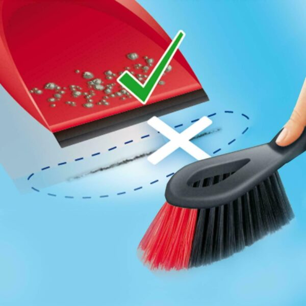 Vileda 2 in 1 Corner Ultra Fine Dustpan & Hand Brush – Efficient Cleaning for Fine Dust 7 Vileda 2 in 1 Corner Ultra Fine Dustpan & Hand Brush – Efficient Cleaning for Fine Dust