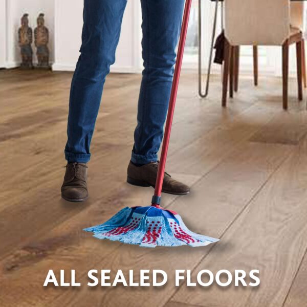 Vileda SuperMocio 3 Action XL Mop Refills (Pack of 2) – Fits All SuperMocio Mops, Replacement for Deep Floor Cleaning