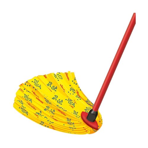Vileda SuperMocio 3 Action XL Mop Refill Yellow – Replacement Head for SuperMocio Mop, Deep Cleaning & Absorbent