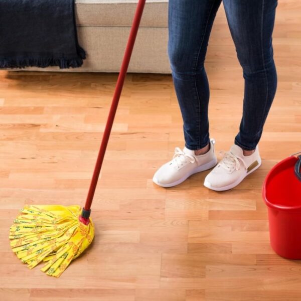 Vileda SuperMocio 3 Action XL Mop Refill Yellow – Replacement Head for SuperMocio Mop, Deep Cleaning & Absorbent