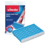 Vileda Magic Mop Flat Refill – Sponge Head Replacement for Vileda Magic Mop Flat, Super Absorbent & Easy to Fit