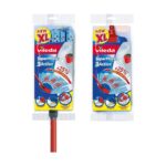 Vileda SuperMocio 3 Action XL Mop + 2 Refills – Extra Large Mop Head for Deep Floor Cleaning