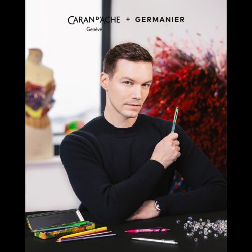 Caran d'Ache Kévin Germanier 13 Colour Pencil Set Special Edition Holographic Case + Free Online Class 17 Caran d’Ache Kévin Germanier 13 Colour Pencil Set Special Edition Holographic Case + Free Online Class