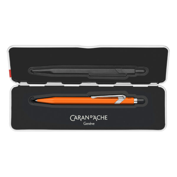 Caran d'Ache 849™ FLUO Orange Ballpoint Pen with Box – Swiss Made 3 Caran d’Ache 849™ FLUO Orange Ballpoint Pen with Box – Swiss Made