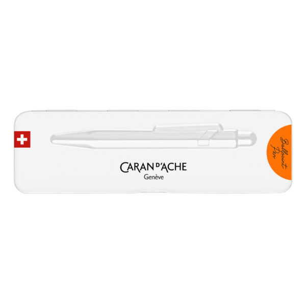 Caran d'Ache 849™ FLUO Orange Ballpoint Pen with Box – Swiss Made 4 Caran d’Ache 849™ FLUO Orange Ballpoint Pen with Box – Swiss Made
