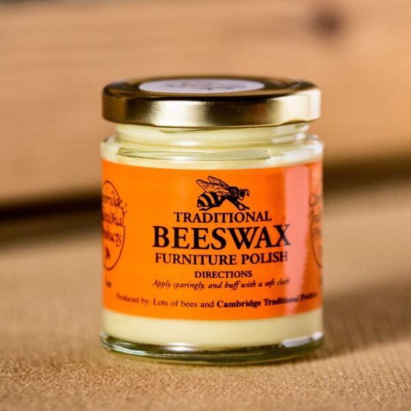 Cambridge Traditional Neutral Beeswax Furniture Polish – 142g Jar | Natural Wood Cleaner & Conditioner 1 Cambridge Traditional Neutral Beeswax Furniture Polish – 142g Jar | Natural Wood Cleaner & Conditioner