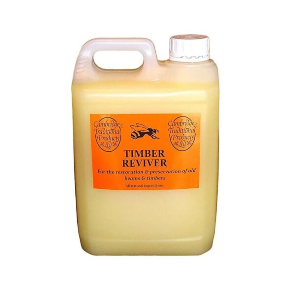CBT-0207-TR1 Cambridge Traditional Timber Reviver – 2.5L | Natural Beeswax Furniture Polish & Wood Restorer