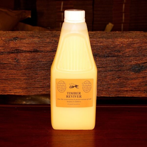 Cambridge Traditional Timber Reviver – 1L | Natural Wood Restorer & Beeswax Polish for Furniture & Beams 2 Cambridge Traditional Timber Reviver – 1L | Natural Wood Restorer & Beeswax Polish for Furniture & Beams