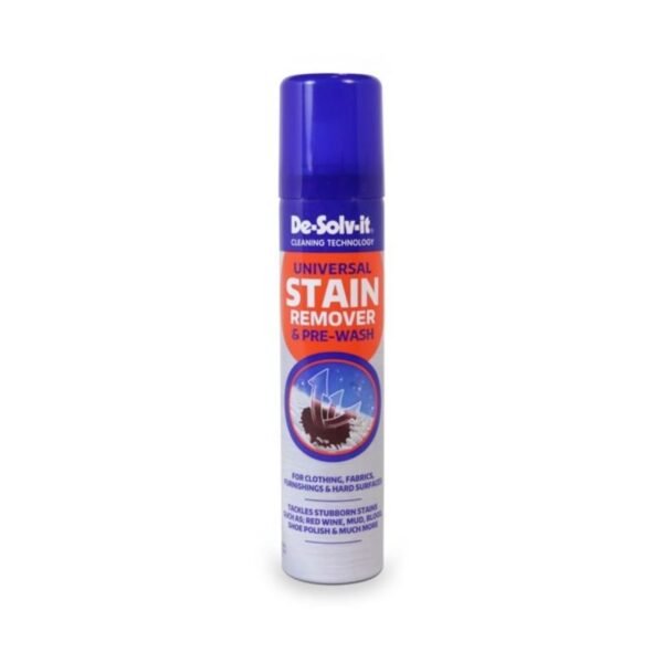 DSI-7554 De-Solv-it Universal Stain Remover & Pre-Wash Spray – 100ml Fast-Acting Fabric Stain Treatment