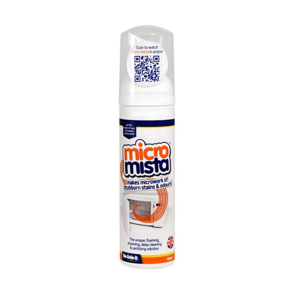 DSI-7974 De-Solv-it Micro Mista 150ml Microwave Steam Cleaner – Foaming, Steaming Deep Cleaner