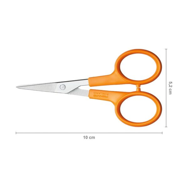 Fiskars Classic Embroidery Scissors 10 cm – Precision Fine‑Tip Stainless Steel