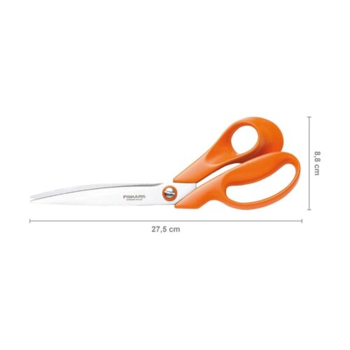 Fiskars Classic Tailor Shears – 27 cm Professional Fabric Scissors, Ergonomic Design 13 Fiskars Classic Tailor Shears – 27 cm Professional Fabric Scissors, Ergonomic Design - Image 4