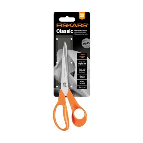 Fiskars Classic Universal Scissors – 21cm All‑Purpose Stainless Steel Cutting Tool 16 Fiskars Classic Universal Scissors – 21cm All‑Purpose Stainless Steel Cutting Tool - Image 6