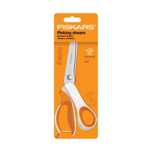 Fiskars Soft Grip Pinking Shears – 24cm Premium Stainless Steel, Ergonomic Comfort 11 Fiskars Soft Grip Pinking Shears – 24cm Premium Stainless Steel, Ergonomic Comfort - Image 5