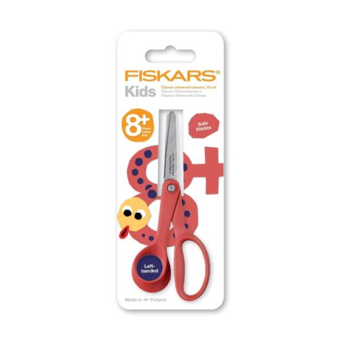 Fiskars Classic Left-Handed Children’s Scissors – 13cm Safe & Ergonomic Cutting Tool 18 Fiskars Classic Left-Handed Children’s Scissors – 13cm Safe & Ergonomic Cutting Tool - Image 8