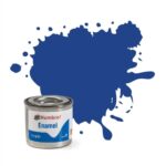 Humbrol No.25 Matt Blue Enamel Paint – 14ml Tin for Model Kits, Miniatures & Craft Projects