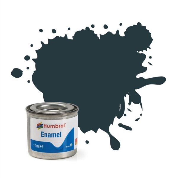 AA0744 Humbrol No.67 Matt Tank Grey Enamel Paint – 14ml Tin for Model Kits & Craft Projects