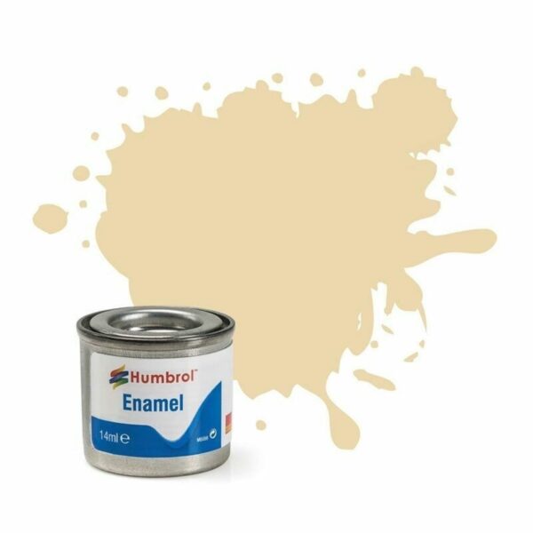 AA0789 Humbrol No.71 Satin Oak Enamel Paint – 14ml Tin for Model Kits, Miniatures & Craft Projects