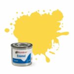 Humbrol No.74 Matt Linen Enamel Paint – 14ml Tin for Model Kits, Miniatures & Craft Projects