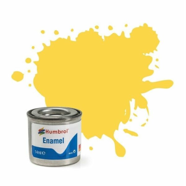 AA0816 Humbrol No.74 Matt Linen Enamel Paint – 14ml Tin for Model Kits, Miniatures & Craft Projects