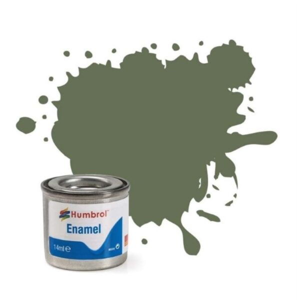 AA1170 Humbrol No.106 Matt Ocean Grey Enamel Paint – 14ml Tin for Model Kits, Miniatures & Craft Projects
