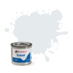 Humbrol No.191 Metallic Chrome Silver Enamel Paint – 14ml Tin for Model Kits, Miniatures & Craft Projects