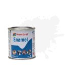 Humbrol No.22 Gloss White Enamel Paint – 125ml Tin for Model Kits, Miniatures & Craft Projects