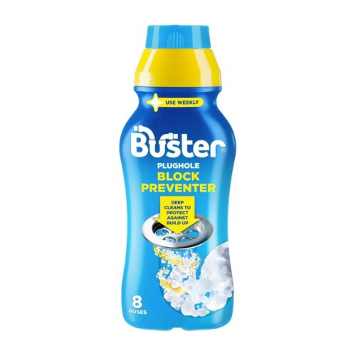 Buster Plughole Block Preventer – Deep-Cleaning Foam for Kitchen & Bathroom Drain Maintenance