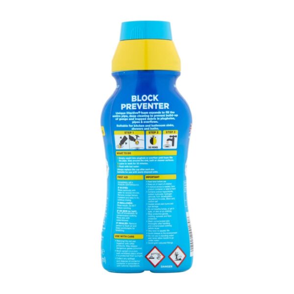 Buster Plughole Block Preventer – Deep-Cleaning Foam for Kitchen & Bathroom Drain Maintenance 1 Buster Plughole Block Preventer – Deep-Cleaning Foam for Kitchen & Bathroom Drain Maintenance