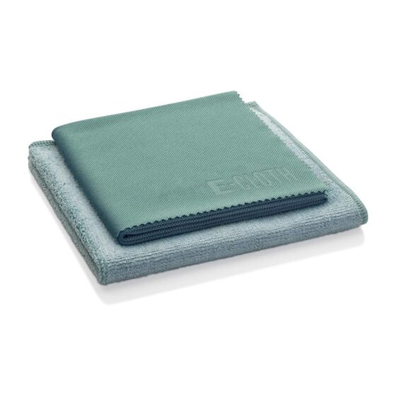 E-Cloth Kitchen Cleaning Kit – 2-Piece Set, Microfibre Cleaning Cloth & Polishing Cloth, 100-Wash Guarantee