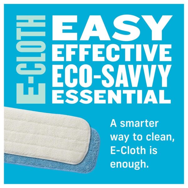 E-Cloth Deep Clean & Dusting Mop Heads – Twin Pack Replacement Microfibre Pads for E-Cloth Deep Clean Mop 5 E-Cloth Deep Clean & Dusting Mop Heads – Twin Pack Replacement Microfibre Pads for E-Cloth Deep Clean Mop