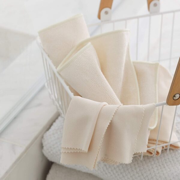 E-Cloth Shower Cleaning Cloths – 2 Pack Microfibre for Chrome, Glass & Tiles – Chemical-Free Cleaning