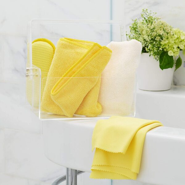 E-Cloth Bathroom Microfibre Cleaning Cloths – 2 Pack – Eco-Friendly for Tiles, Sinks & Shower Screens