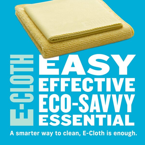 E-Cloth Bathroom Microfibre Cleaning Cloths – 2 Pack – Eco-Friendly for Tiles, Sinks & Shower Screens