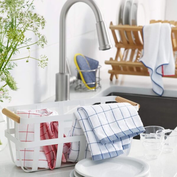 E-Cloth Classic Check Tea Towel – Black – Highly Absorbent, Quick-Drying Microfibre for Drying Dishes 2 E-Cloth Classic Check Tea Towel – Black – Highly Absorbent, Quick-Drying Microfibre for Drying Dishes