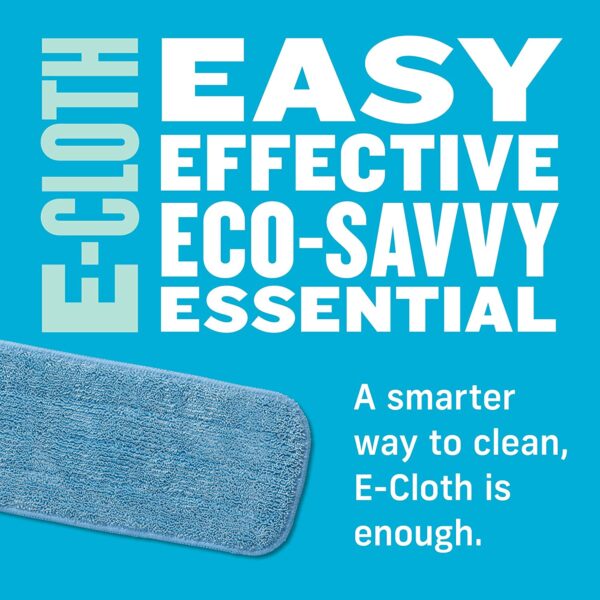 E-Cloth Deep Clean Mop Head – Replacement Microfibre Pad (15x45cm) – Chemical-Free Floor Cleaning