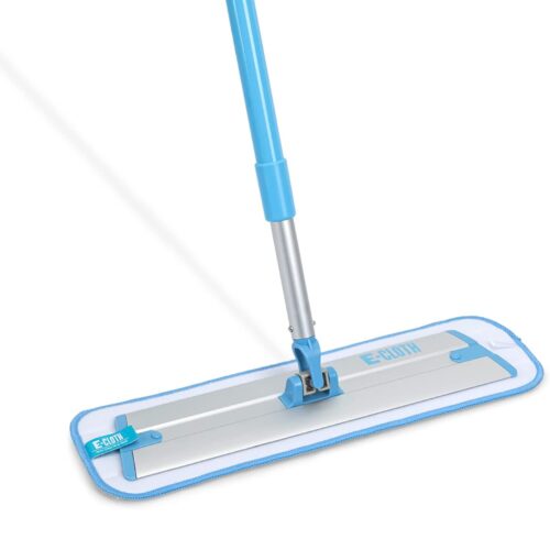 E-Cloth Deep Clean Mop Set – Microfibre Mop with Telescopic Handle – Cleans Laminate, Tile & Hard Floors - Image 1