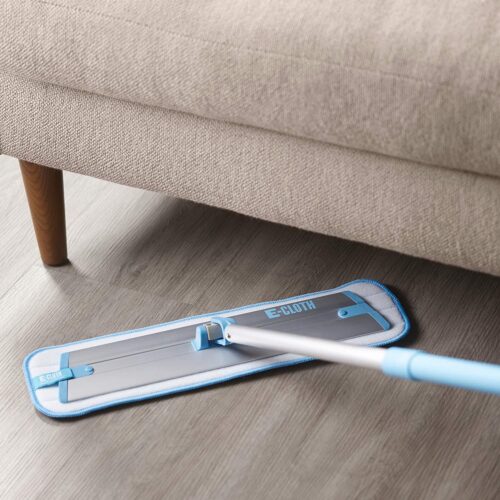 E-Cloth Deep Clean Mop Set – Microfibre Mop with Telescopic Handle – Cleans Laminate, Tile & Hard Floors - Image 2