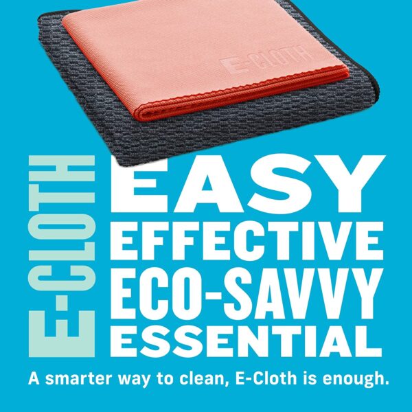 E-Cloth Granite & Stone Cleaning Cloths – 2 Pack Microfibre – Chemical-Free Cleaning & Polishing 5 ECT 4140 6